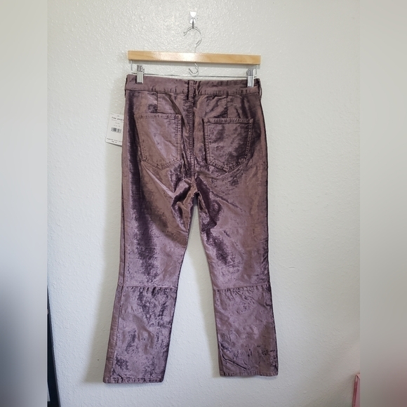 NWT Free People Velvet Crop Flare, Size 29 - Picture 8 of 16